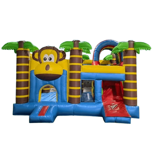 Commercial-Grade Kids Bouncy Castle | Inflatable Bouncer with Slide for Party Rentals