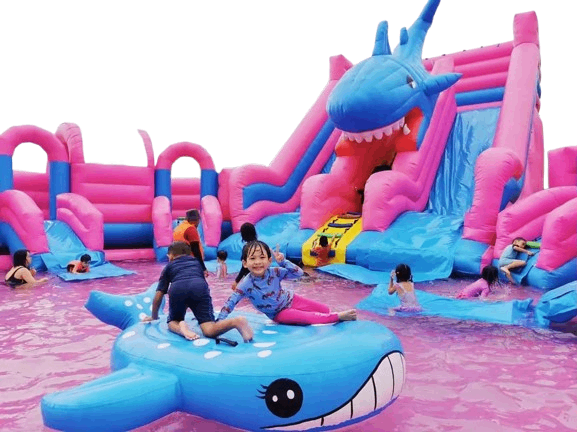 summer hot sale inflatable park