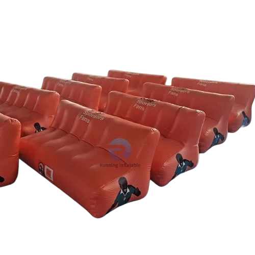 Factory Hot Selling Outdoor air Transparent Inflatable Lounger air Sofa
