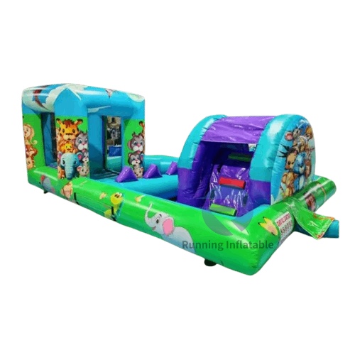 Small Pvc Indoor Outdoor Inflatable Bouncer Slides Castle Play Park Inflatable Bouncers for Party