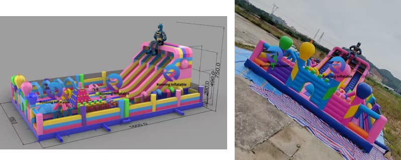 OEM ODM, customized different inflatable product.