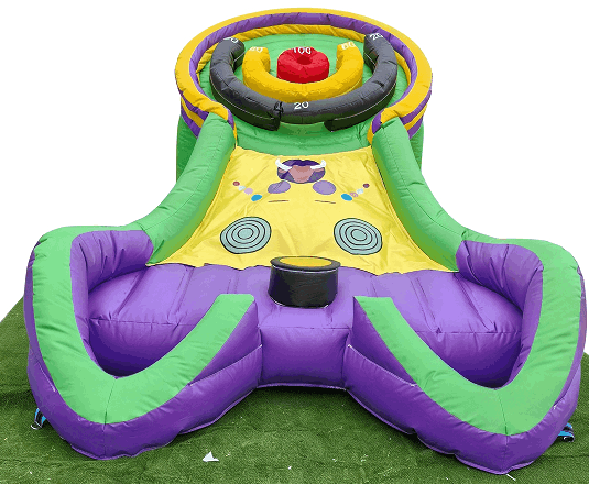 Outdoor Kids Game Bulls Eye Ball Inflatable Carnival Games for Events